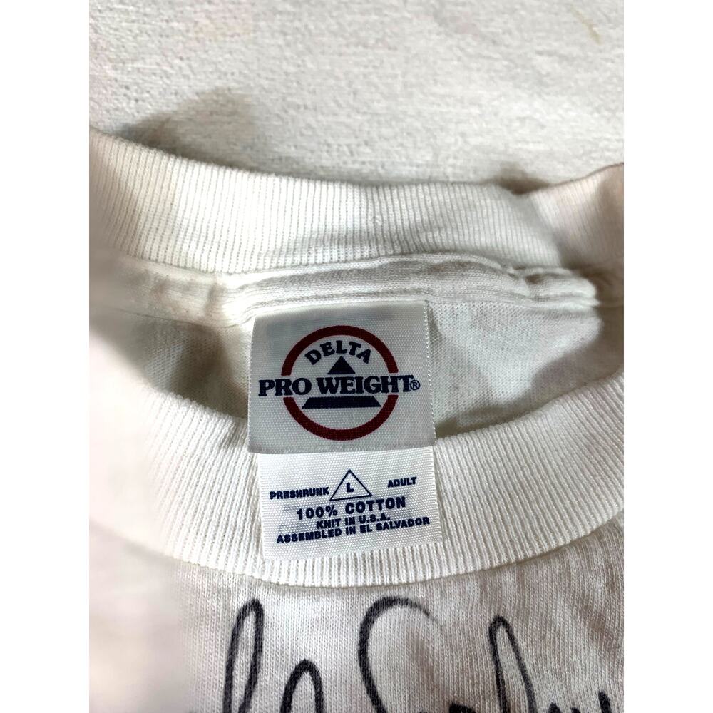2003 Darryl Worley Signed Double Sided Promo Graphic Tee 9/11 Commemorative L - Picture 8 of 8
